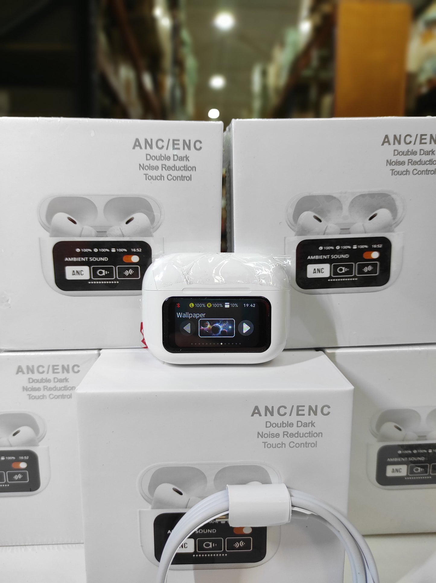 2X1 Airpods PRO con pantalla y Cancelación de Ruido oferta 2X1