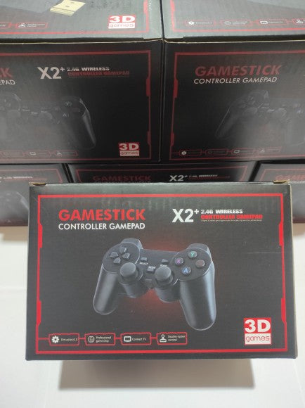 nueva Consola retro game stick X2 plus 4k