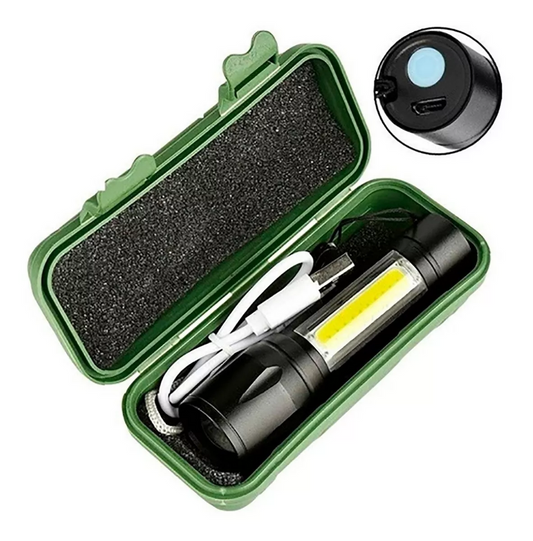 increible super potente Linterna recargable USB
