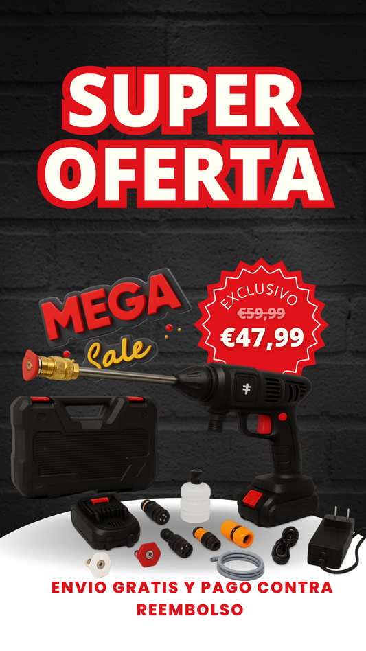 Pistola alta presión profesional portátil OFERTA