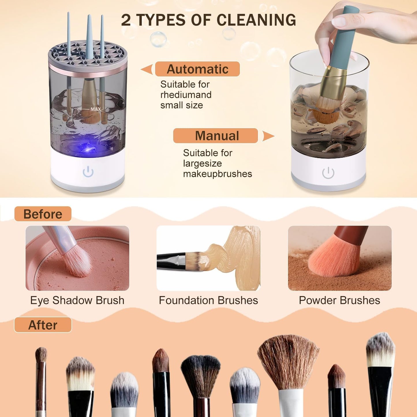 OFERTA Limpiador de Brochas de Maquillaje