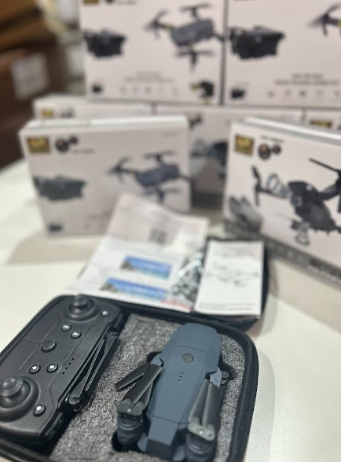 oferta Dron con doble cámara 4K + Maletín Gratis + 3 baterias