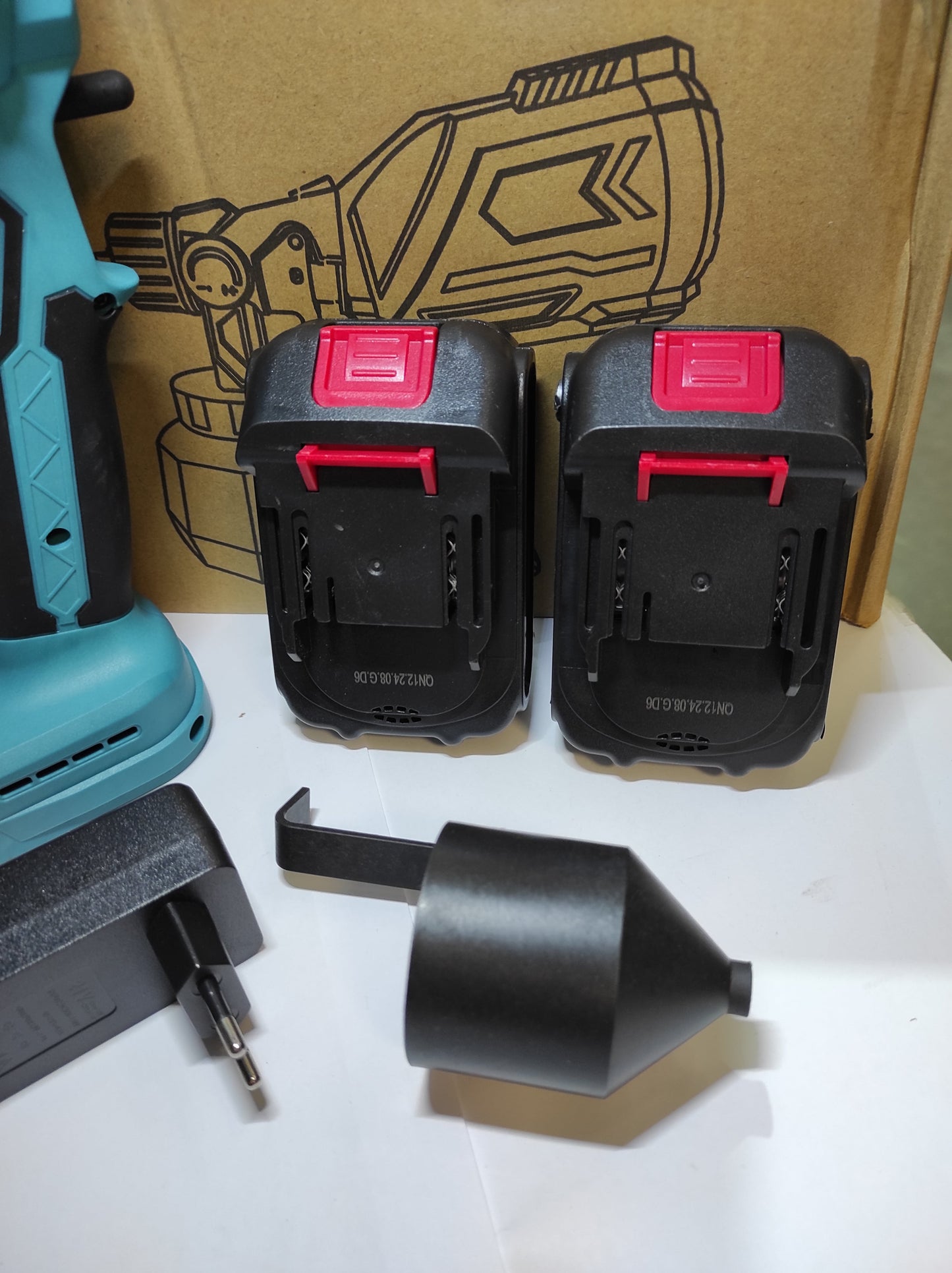 OFERTA Pistola para pintar eléctrica inalámbrica con doble batería