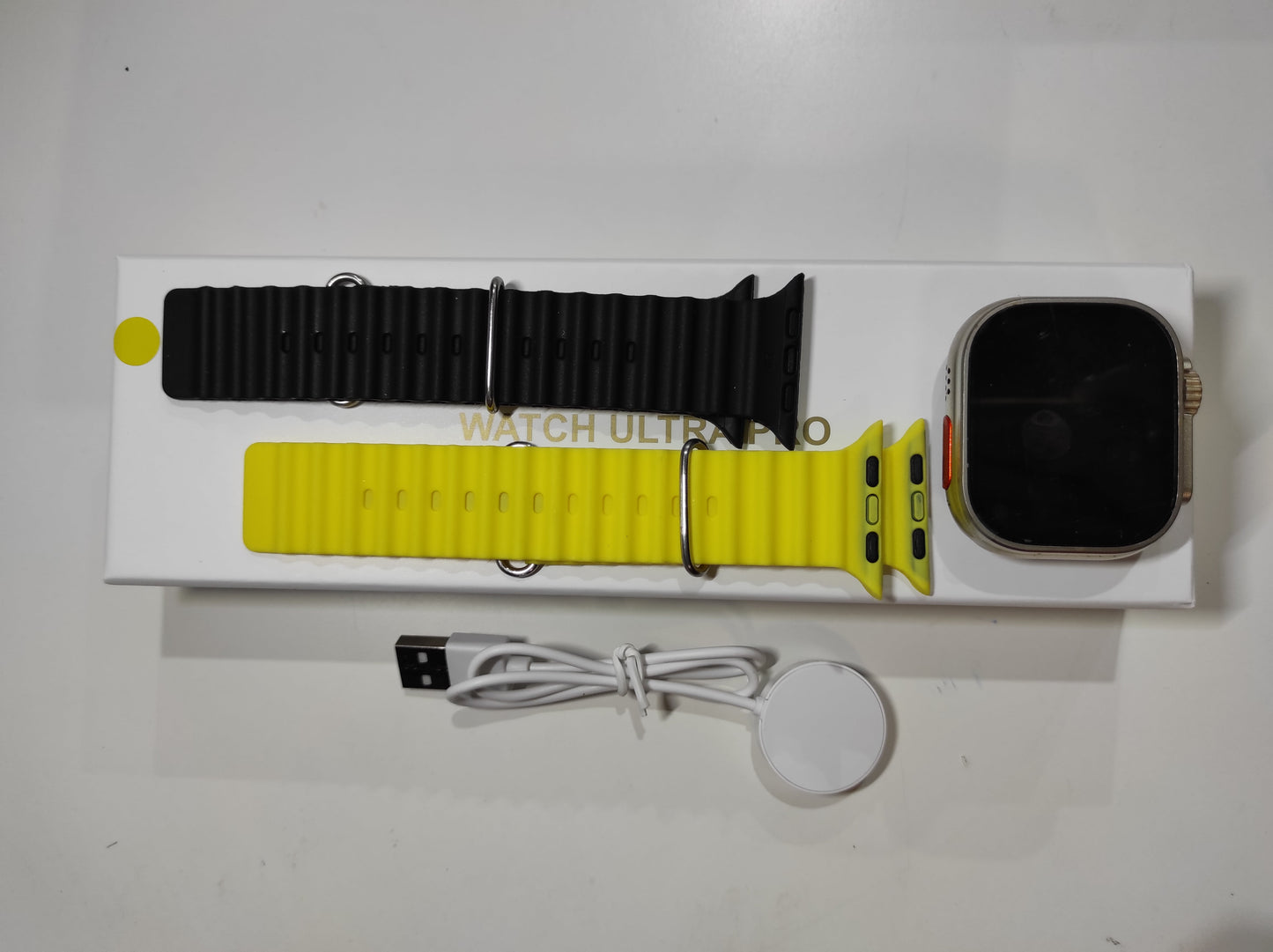 Combo PRO - un reloj ULTRA PRO con 2 correas + auriculares BT Con Pntalla TACTIL