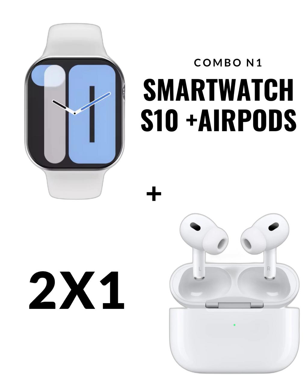 Super Combo! Smartwatch serie 10 + airpods pro