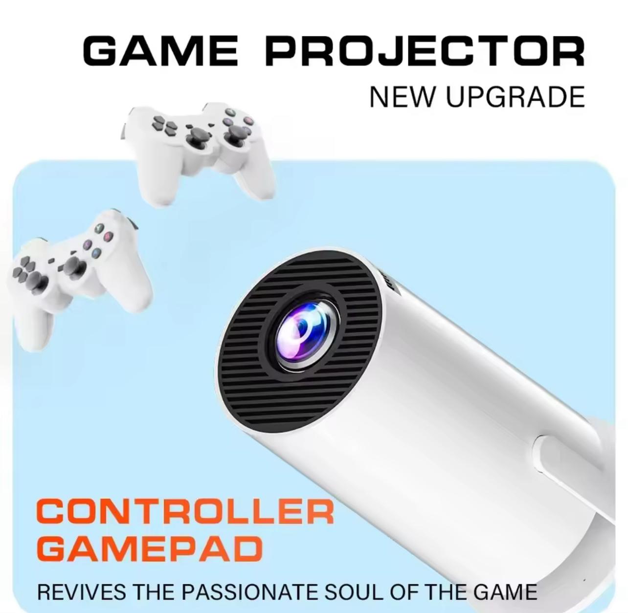 Proyector 2 en 1 con videojuegos